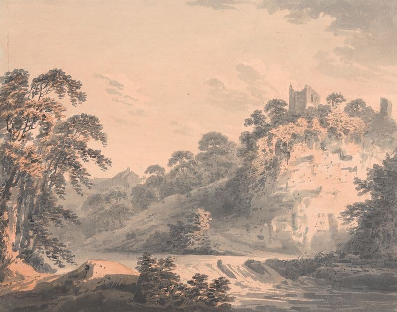 Knaresborough Castle, Yorkshire as a canvas print