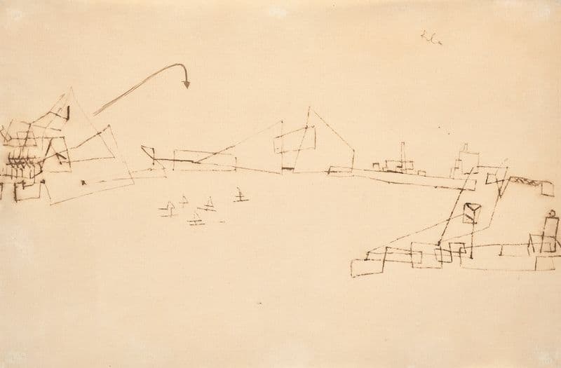 Kriegshafen (Naval Port) as a canvas print