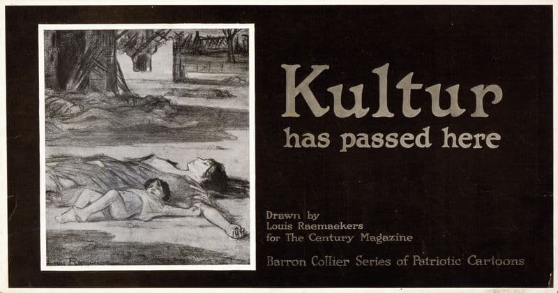 Kultur has passed here as a canvas print