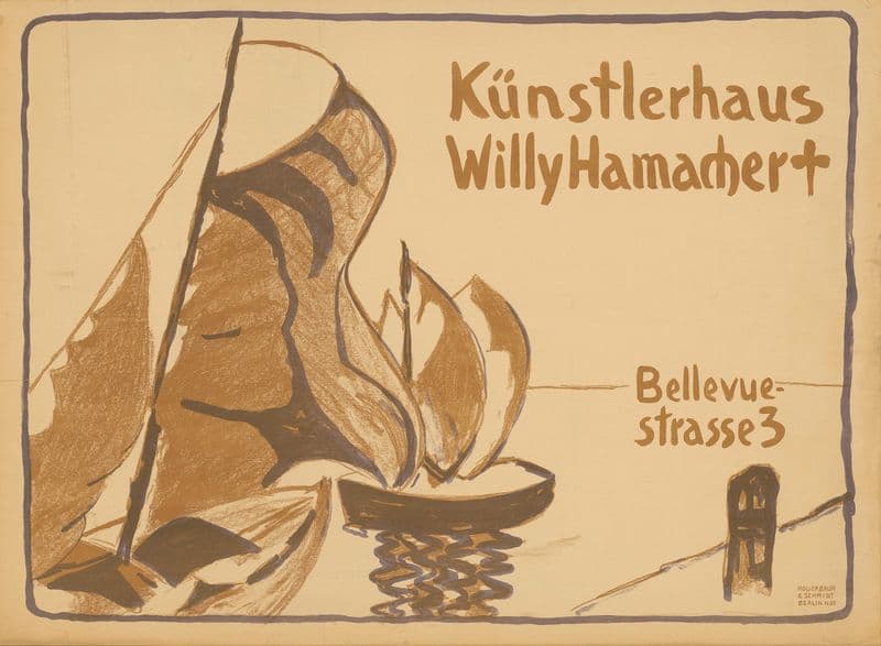 Künstlerhaus Willy Hamacher as a canvas print