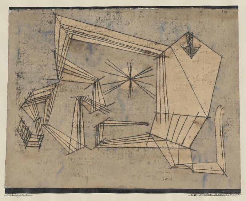 Kunstvoller Sternehälter (Ingenious Star Container) as a canvas print