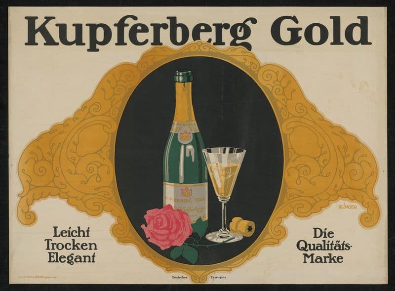Kupferberg Gold as a canvas print