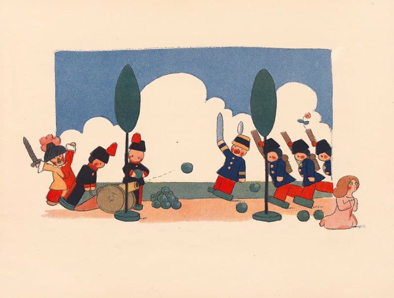 La boîte à joujoux – ballet pour enfants Pl.08 as a canvas print