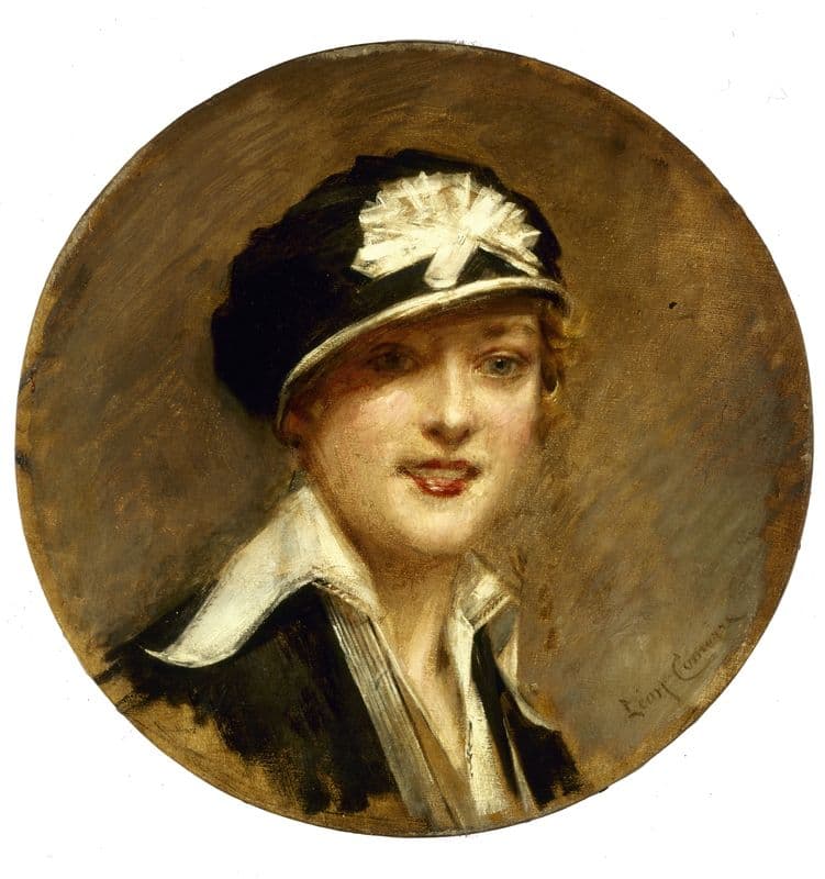 La casquette de Poiret as a canvas print