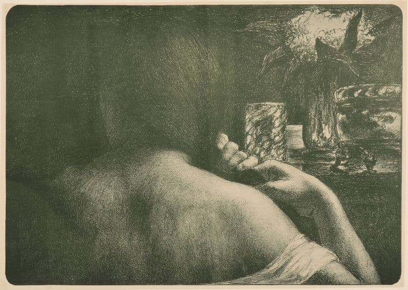 La Chevelure (ca. 1898) as a canvas print