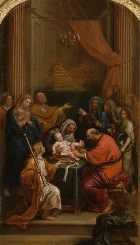 La Circoncision as a canvas print