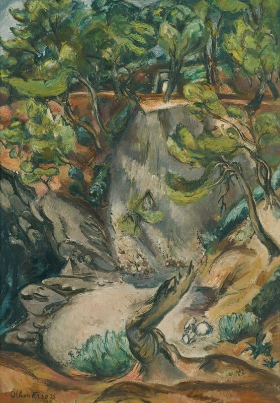 La Crique, Toulon as a canvas print