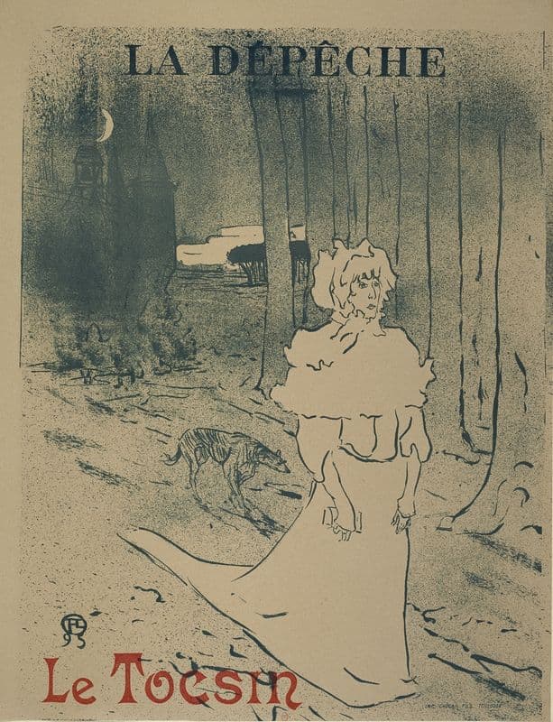 La Dépêche. Le Tocsin as a canvas print