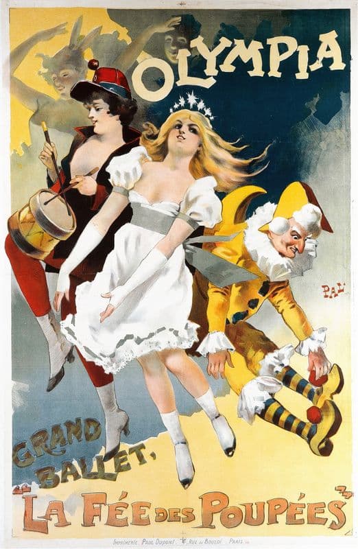 La Fee Des Poupees (1897-1903) as a canvas print