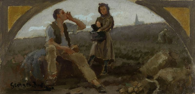 La pomme de terre as a canvas print