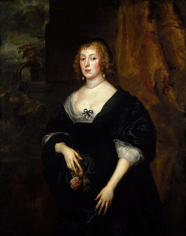Lady Dacre as a canvas print
