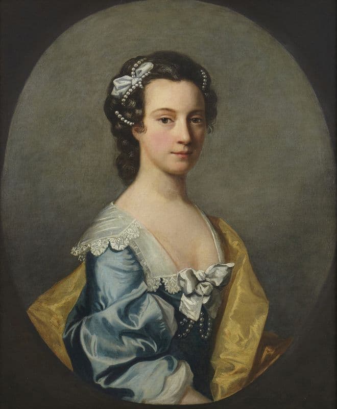 Lady Sophia Desart as a canvas print