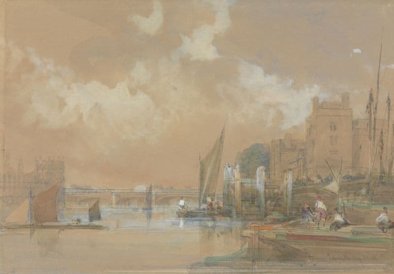 Lambeth as a canvas print
