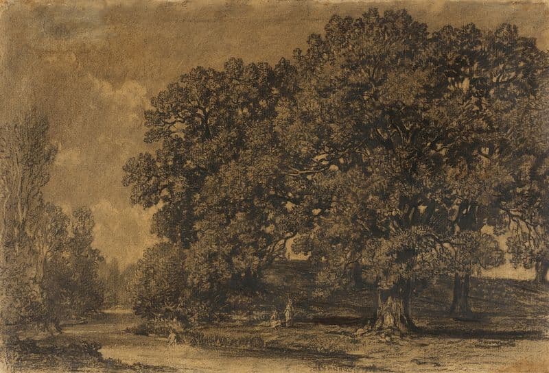 Landscape (1836 - 1892) as a canvas print