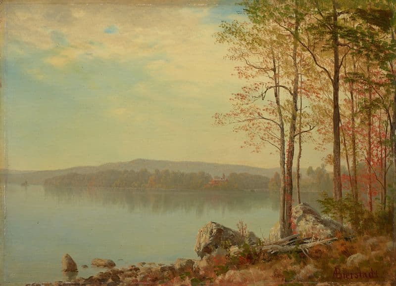 Landscape (c. 1890) as a canvas print