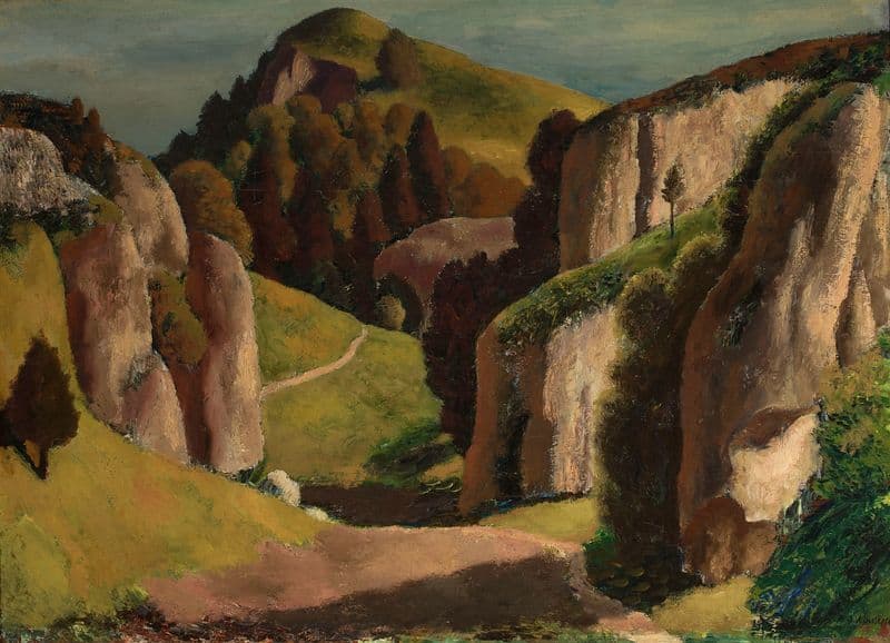 Landscape from Ojców II as a canvas print