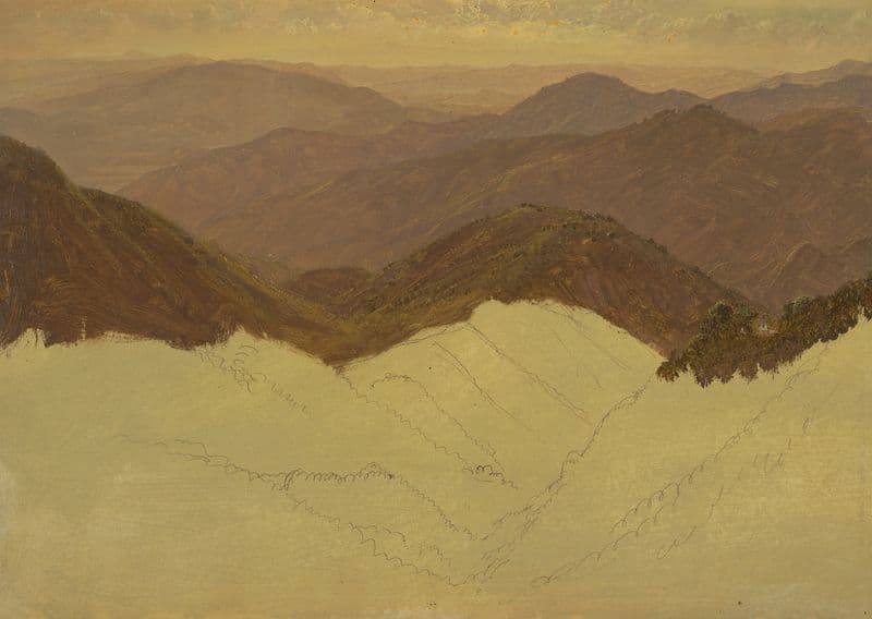 Landscape II as a canvas print