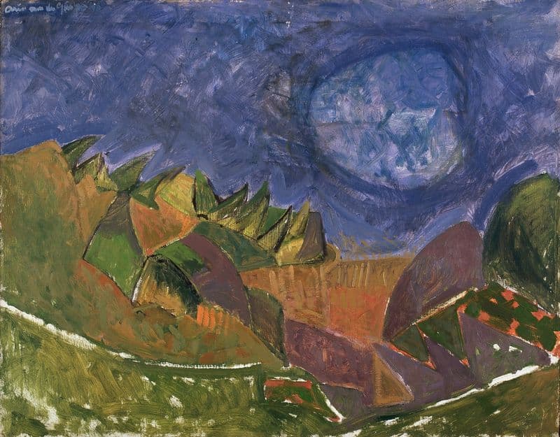 Landscape as a canvas print