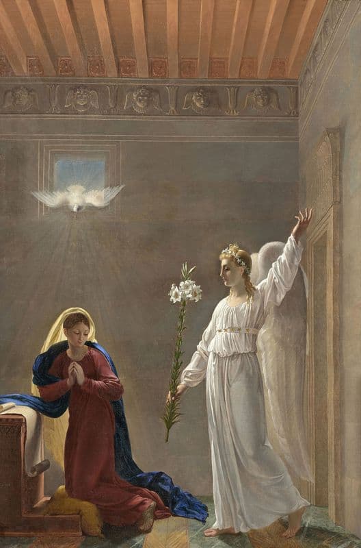 L’Annonciation as a canvas print