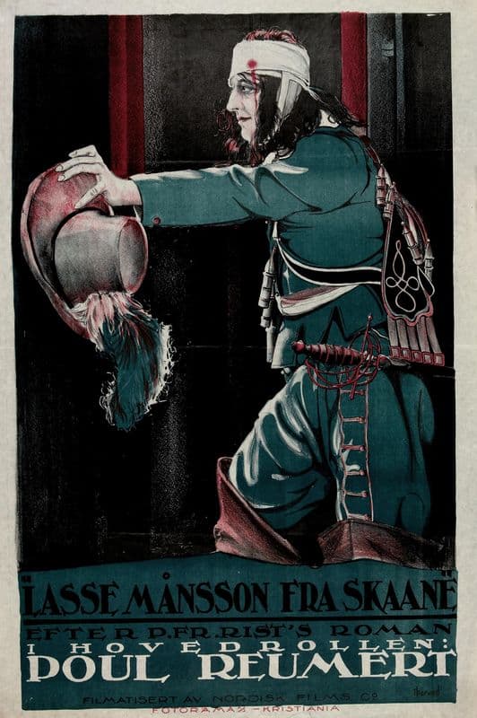 Lasse Månsson fra Skaane as a canvas print