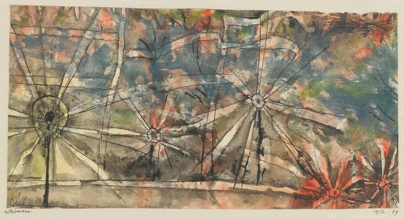Laternen (Street Lamps) as a canvas print