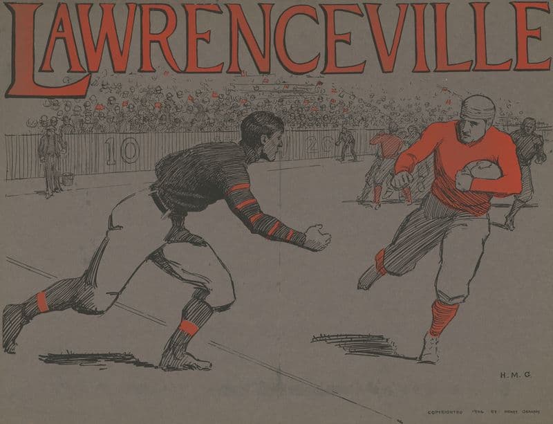 Lawrenceville as a canvas print