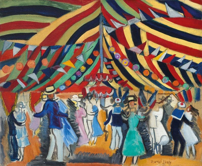 Le Bal as a canvas print