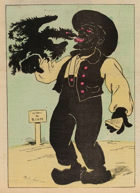 Le Bonaporteurdeau, par Gill as a canvas print