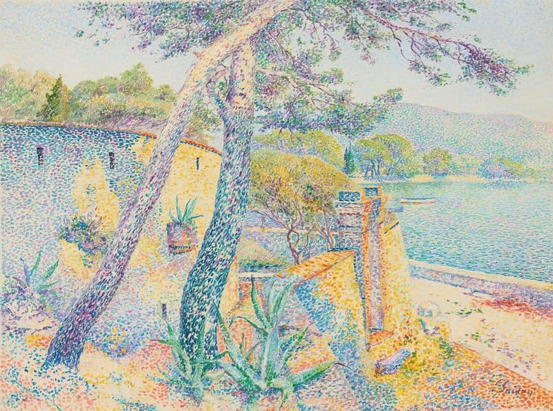 Le Cap Brun (circa 1900) as a canvas print