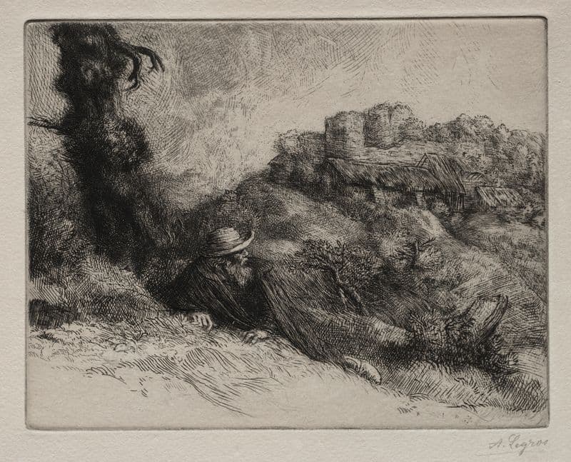Le Châteaux des Revenants (c. 1857–1911) as a canvas print