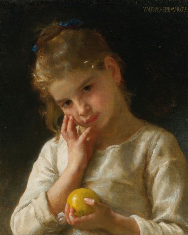 Le Citron as a canvas print