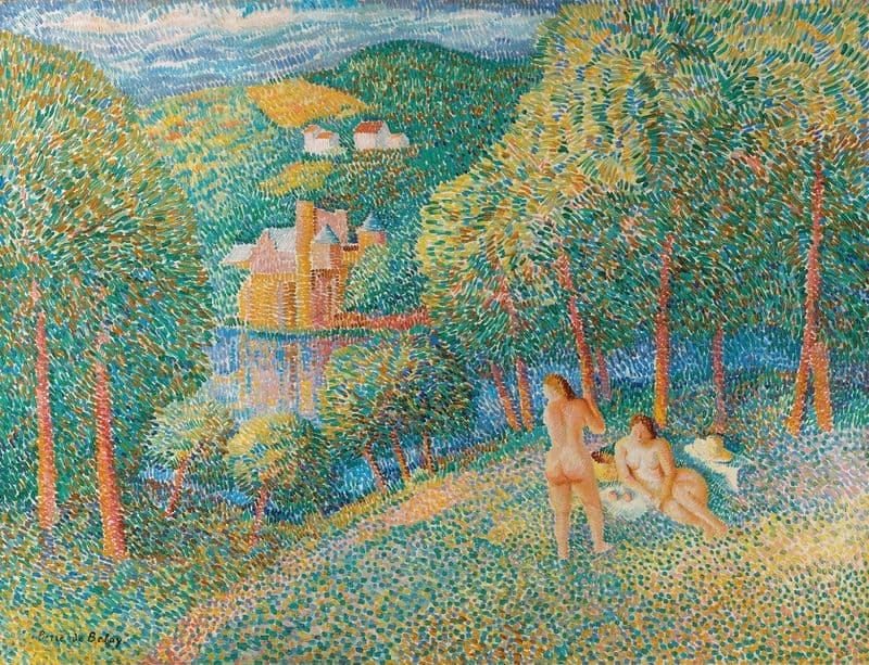 Le Déjeuner Sur L’herbe as a canvas print