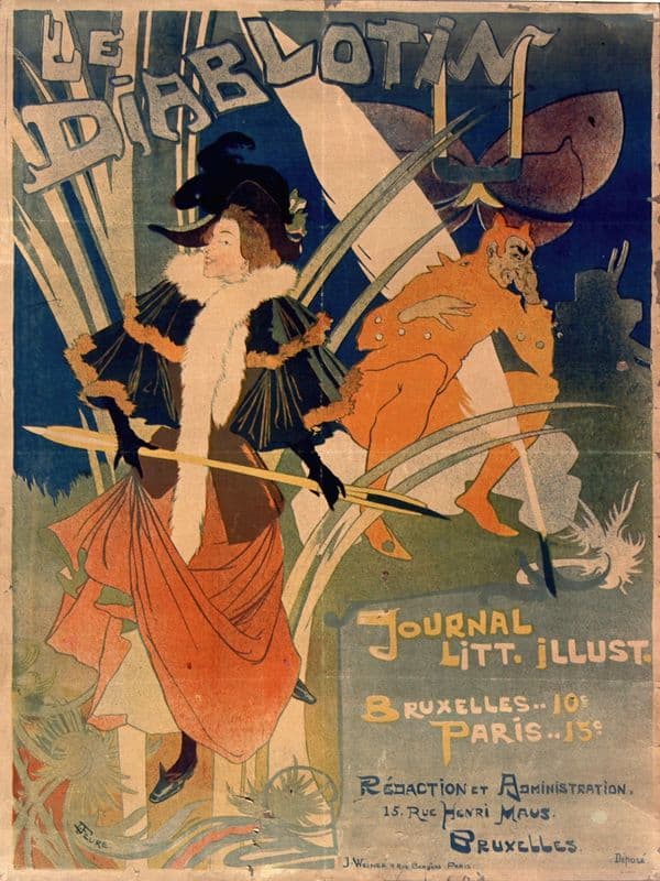Le Diablotin as a canvas print