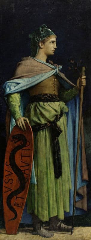 Le Droit Coutumier as a canvas print