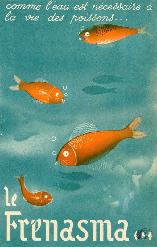 Le Frénasma (1910-1950) as a canvas print