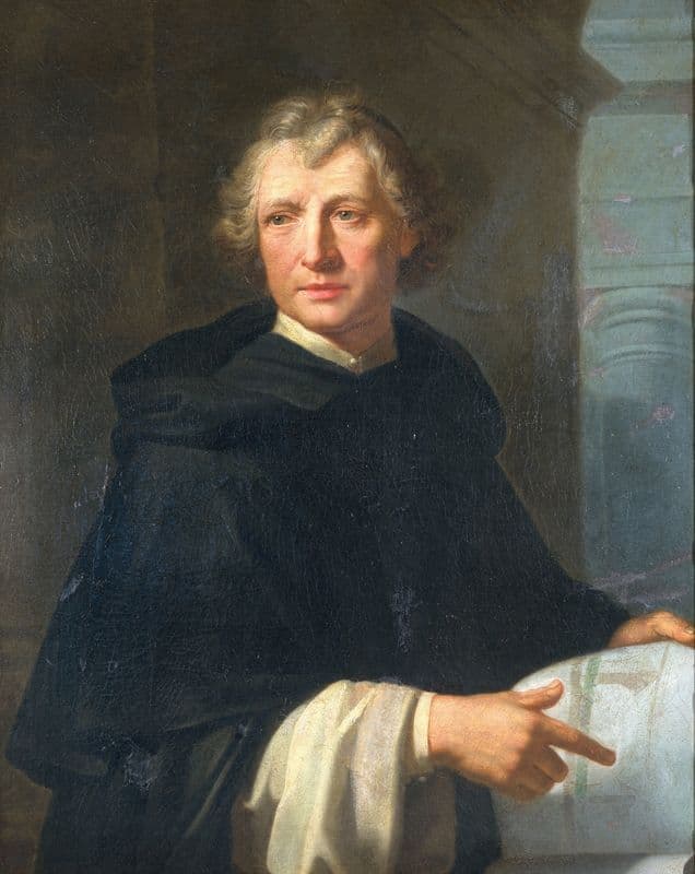 Le Frère François Romain (1646-1735) as a canvas print