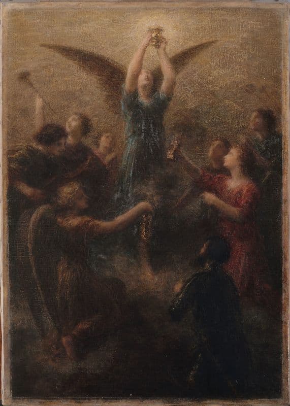 Le Graal. Prélude de Lohengrin as a canvas print