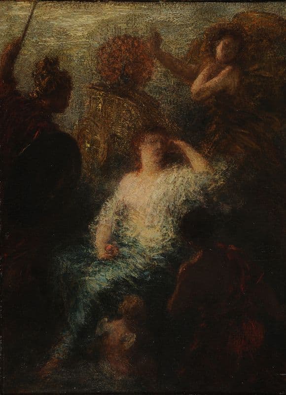 Le jugement de Pâris as a canvas print