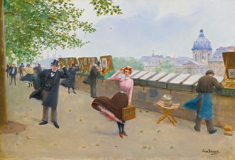Le Long De La Seine as a canvas print