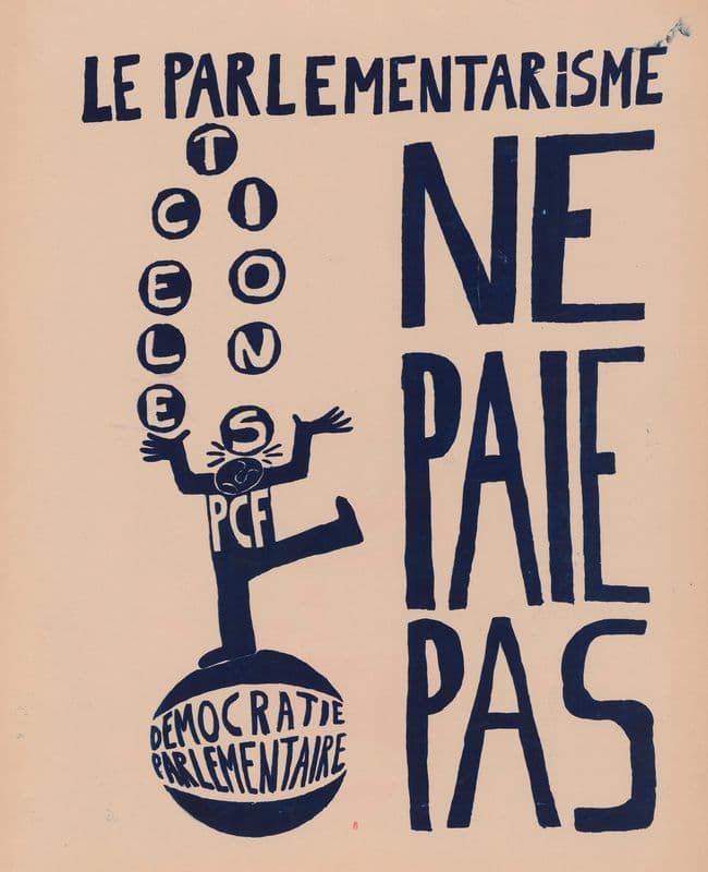 Le parlementarisme ne paie pas as a canvas print