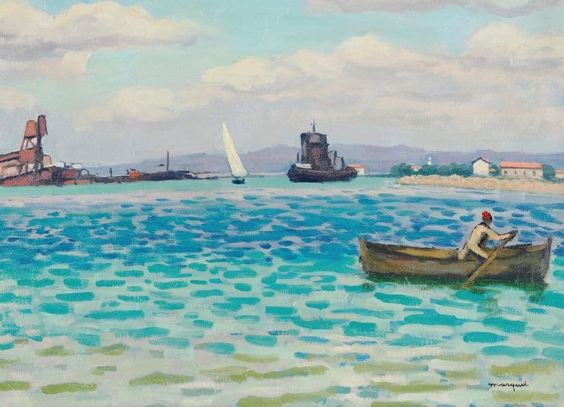 Le Passeur (circa 1926) as a canvas print