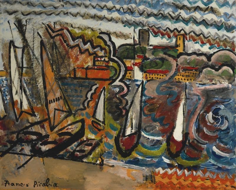 Le Port as a canvas print