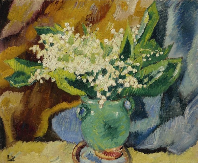 Le Pot de muguet as a canvas print