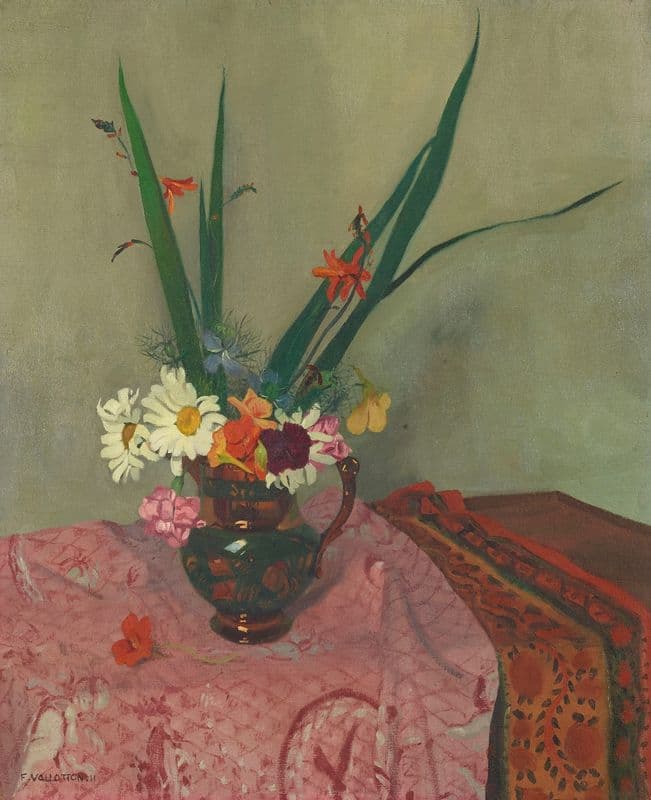 Le pot mordoré as a canvas print