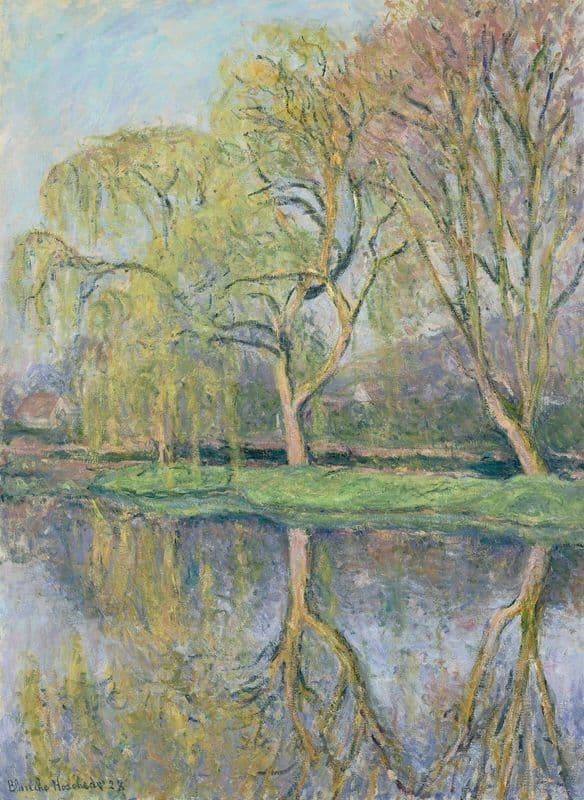 Le Printemps (Le bassin aux nymphéas à Giverny) as a canvas print