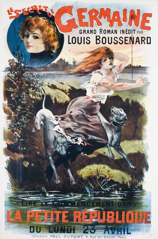 Le Secret De Germaine as a canvas print