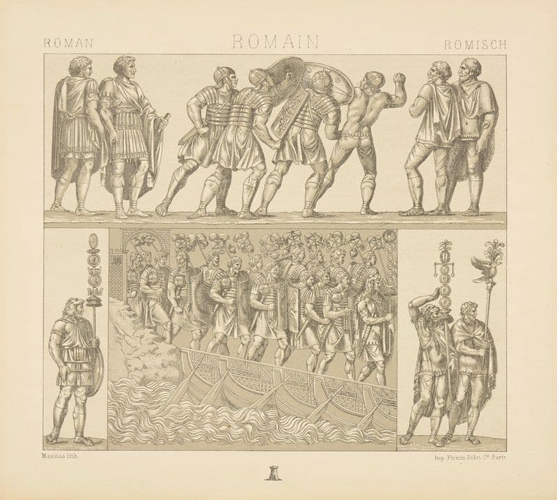 Le soldat légionnaire (1876-1888) as a canvas print