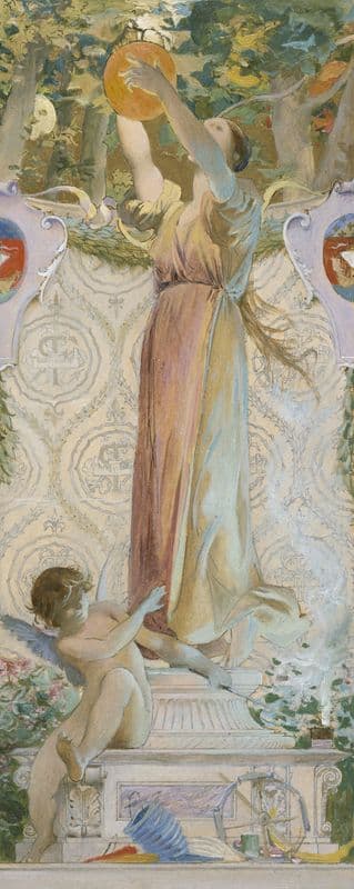 L’éclairage des fêtes as a canvas print