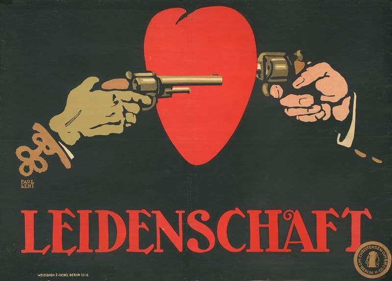 Leidenschaft as a canvas print