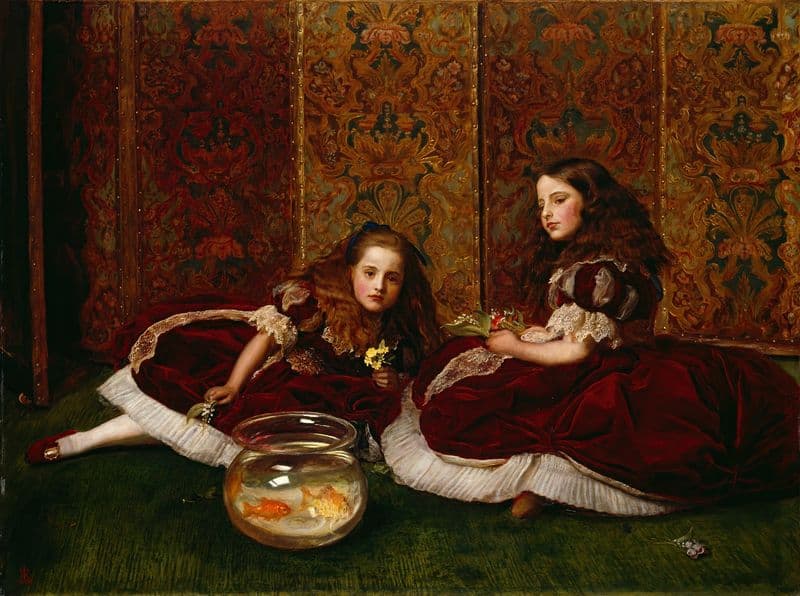 Leisure Hours as a canvas print